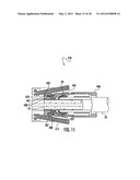 PUSH-ON CABLE CONNECTOR WITH A COUPLER AND RETENTION AND RELEASE MECHANISM diagram and image