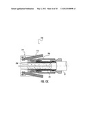 PUSH-ON CABLE CONNECTOR WITH A COUPLER AND RETENTION AND RELEASE MECHANISM diagram and image