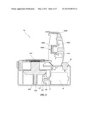 PORTABLE POWER SHARPENER FOR HAND HELD ROTARY CUTTER BLADES diagram and image