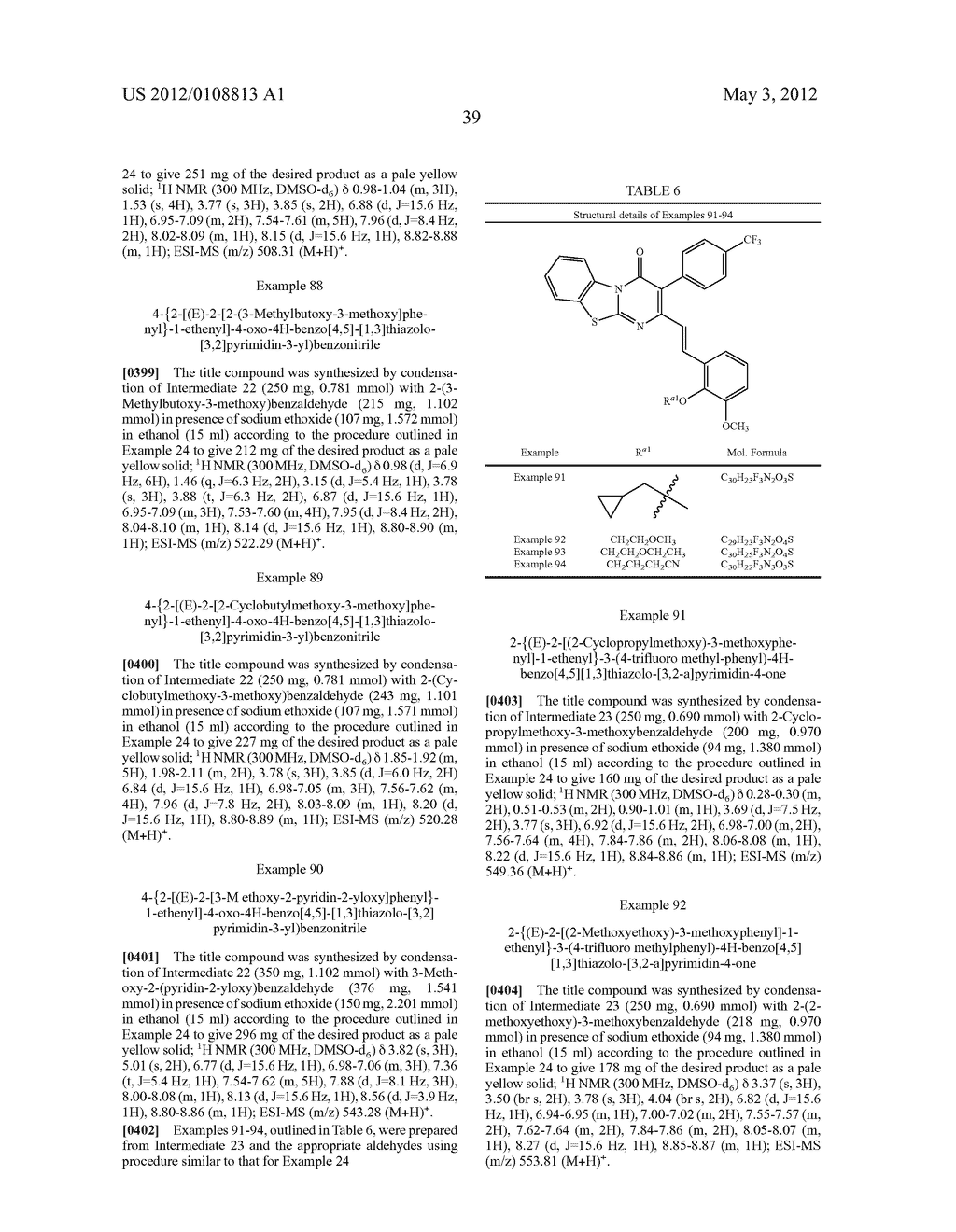 FUSED PYRIMIDINEONE COMPOUNDS AS TRPV3 MODULATORS - diagram, schematic, and image 40