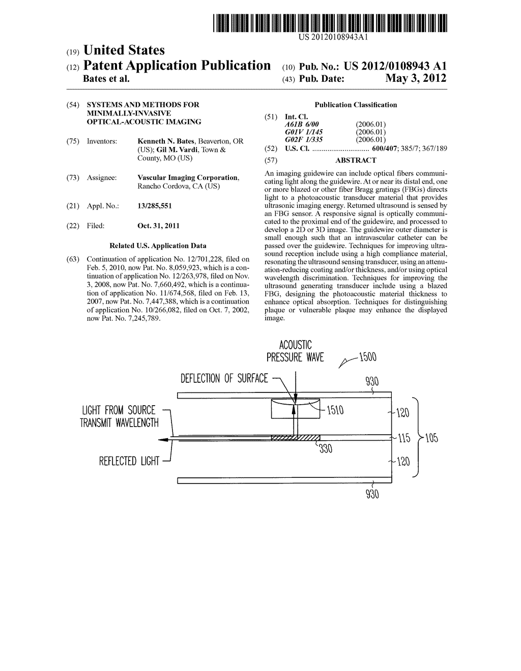 SYSTEMS AND METHODS FOR MINIMALLY-INVASIVE OPTICAL-ACOUSTIC IMAGING - diagram, schematic, and image 01