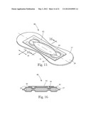 EMBOSSED ABSORBENT ARTICLE diagram and image