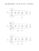 BONE PLATE AND BONE PLATE ASSEMBLIES INCLUDING POLYAXIAL FASTENERS diagram and image