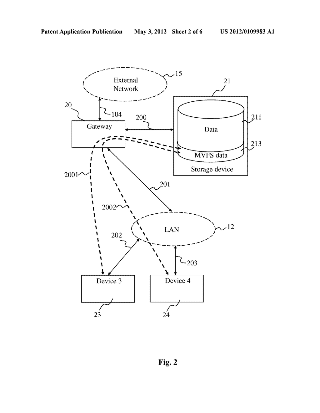 METHOD FOR ACCESSING FILES OF A FILE SYSTEM ACCORDING TO METADATA AND     DEVICE IMPLEMENTING THE METHOD - diagram, schematic, and image 03