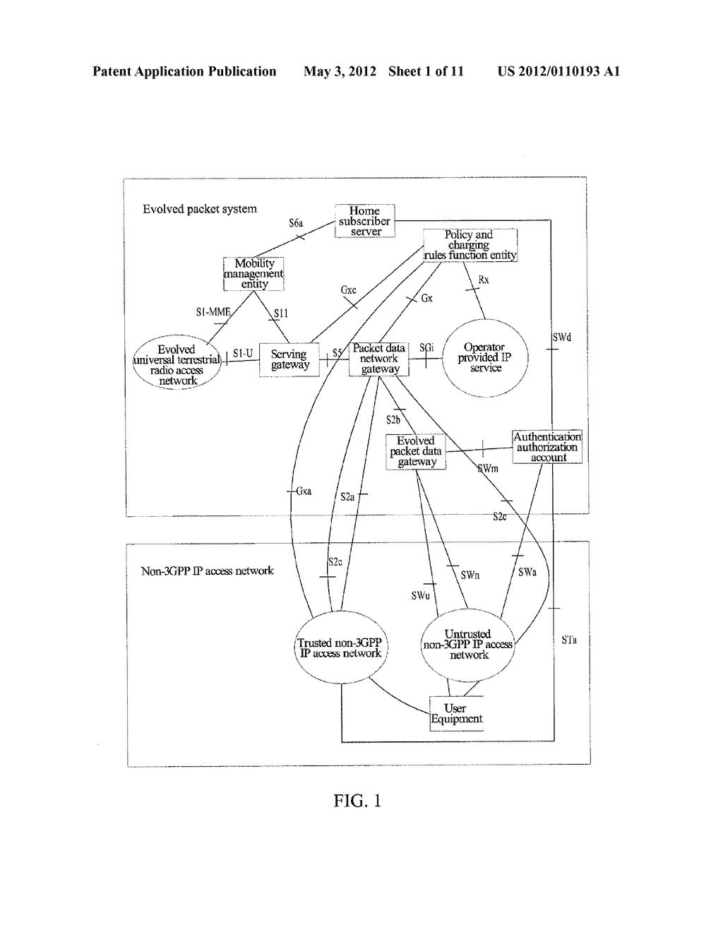 RESELECTION SYSTEM FOR BEARER BINDING AND EVENT REPORTING FUNCTION AND     METHOD THEREOF - diagram, schematic, and image 02