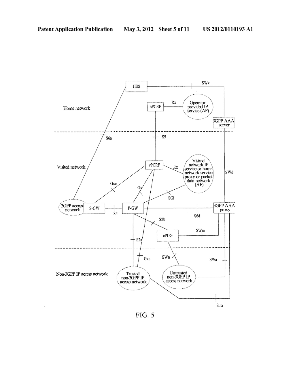 RESELECTION SYSTEM FOR BEARER BINDING AND EVENT REPORTING FUNCTION AND     METHOD THEREOF - diagram, schematic, and image 06