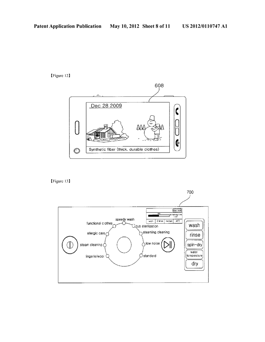 Mobile Terminal Controlling Washing Machine, Method Of Operating The     Mobile Terminal, Washing Machine, And Method Of Operating The Washing     Machine - diagram, schematic, and image 09