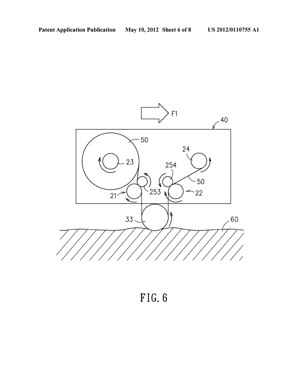 Cleaning Device with Electrostatic Sheet Auto Rolling - diagram, schematic, and image 07