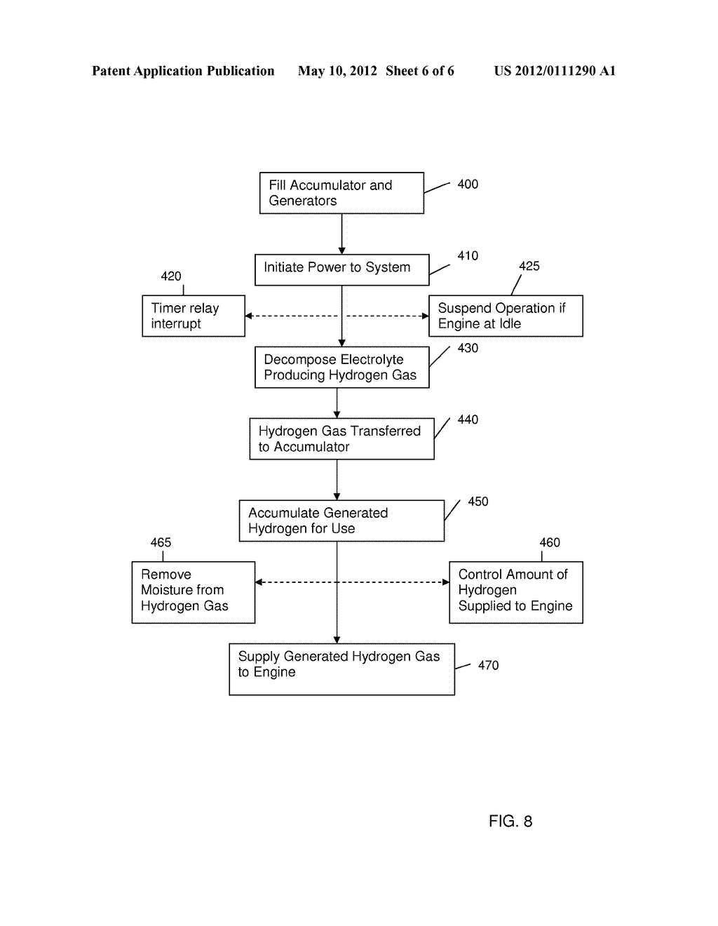 HYDROGEN SUPPLEMENTATION FUEL APPARATUS AND METHOD - diagram, schematic, and image 07