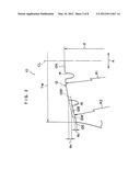 PNEUMATIC TIRE WITH TREAD HAVING GROUND CONTACT SHAPE AND UNEVEN WEAR     SACRIFICIAL PROTRUSION diagram and image