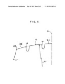 PNEUMATIC TIRE WITH TREAD HAVING GROUND CONTACT SHAPE AND UNEVEN WEAR     SACRIFICIAL PROTRUSION diagram and image