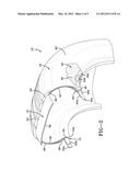 TIRE INCLUDING A CONTINUOUS PRESSURE MEMBRANE diagram and image