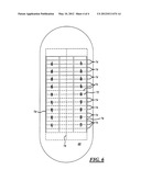 METHOD AND APPARATUS FOR PRE-FABRICATING A SYNTHETIC SPORTS FIELD diagram and image