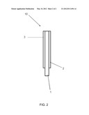 Pressure-sensitive adhesive and detachable strip formed from it diagram and image