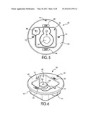 Inlet cover and adapter assembly for electrical components diagram and image