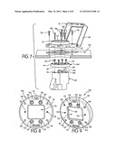 Inlet cover and adapter assembly for electrical components diagram and image