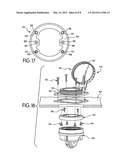 Inlet cover and adapter assembly for electrical components diagram and image