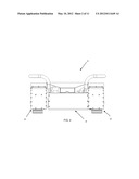 Suspension for an endless track climbing machine diagram and image