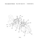 Suspension for an endless track climbing machine diagram and image