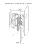 DEVICE AND METHOD FOR SUPPLYING A MOVING BODY, IN PARTICULAR A SHIP, WITH     ON-SHORE POWER diagram and image