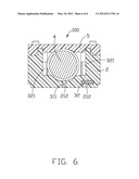 TILT SWITCH PREVENTING SOLDERING MATERIAL FROM ENTERNING INTERIOR THEREOF diagram and image