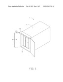 DEDUSTING APPARATUS AND CONTAINER DATA CENTER INCLUDING THE SAME diagram and image