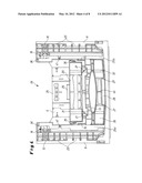 DEVICE FOR UNLOCKING SWING-ACTION SIDE WALLS OF BOXES AND/OR CONTAINERS diagram and image