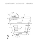 DEVICE FOR UNLOCKING SWING-ACTION SIDE WALLS OF BOXES AND/OR CONTAINERS diagram and image