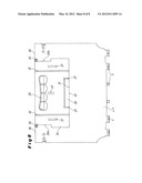 DEVICE FOR UNLOCKING SWING-ACTION SIDE WALLS OF BOXES AND/OR CONTAINERS diagram and image