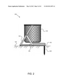 APPARATUS AND METHOD FOR BALANCING AND HOLDING AN OBJECT diagram and image