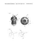 BEVERAGE CONTAINER WITH A PROTRUSION, AND SEPARABLE PROTRUSION DEVICE FOR     SAME diagram and image