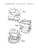 TRAY, ASSEMBLY OF CARDBOARD BLANKS, AND DEVICE AND METHOD FOR FORMING SUCH     A TRAY diagram and image