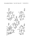 TRAY, ASSEMBLY OF CARDBOARD BLANKS, AND DEVICE AND METHOD FOR FORMING SUCH     A TRAY diagram and image