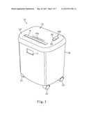 SHREDDER WITH SHOCK ABSORBING ELEMENT diagram and image