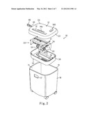 SHREDDER WITH SHOCK ABSORBING ELEMENT diagram and image