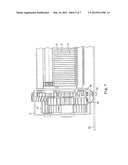 SHREDDER WITH SHOCK ABSORBING ELEMENT diagram and image