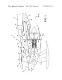 ENGINE ASSEMBLY FOR AN AIRCRAFT THE ENGINE ATTACHMENT STRUT OF WHICH     INCLUDES A STRUCTURAL CASE FORMING AN INTERNAL RADIAL DELIMITATION OF THE     SECONDARY FLOW diagram and image