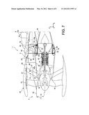 ENGINE ASSEMBLY FOR AN AIRCRAFT THE ENGINE ATTACHMENT STRUT OF WHICH     INCLUDES A STRUCTURAL CASE FORMING AN INTERNAL RADIAL DELIMITATION OF THE     SECONDARY FLOW diagram and image