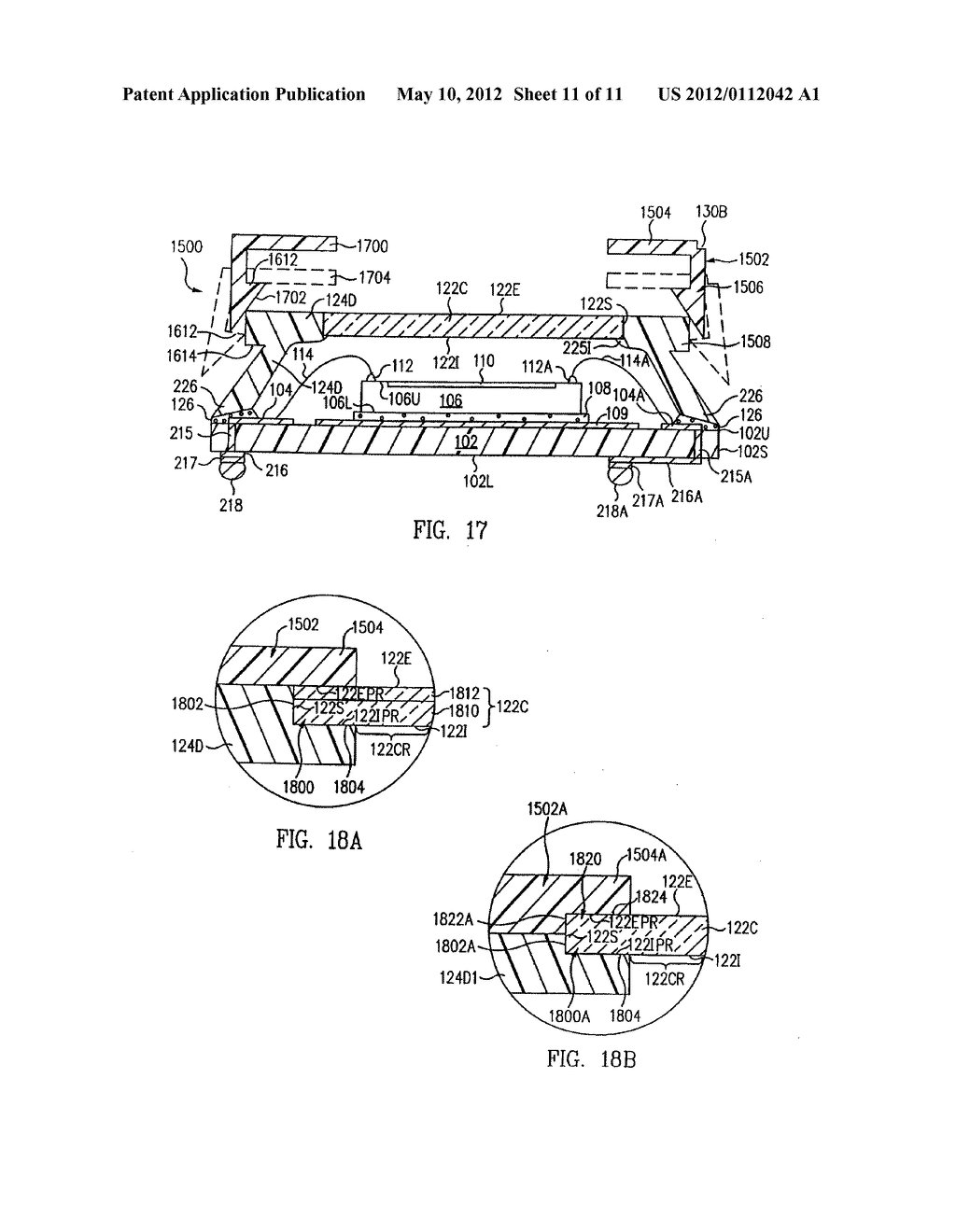 MOLDED IMAGE SENSOR PACKAGE AND METHOD - diagram, schematic, and image 12