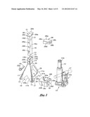 JACK STAND AND COMBINATION & METHOD OF ELEVATING A LOAD diagram and image