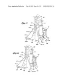 JACK STAND AND COMBINATION & METHOD OF ELEVATING A LOAD diagram and image