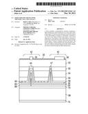 LIGHT EMITTING DEVICE WITH TRENCHES AND A TOP CONTACT diagram and image