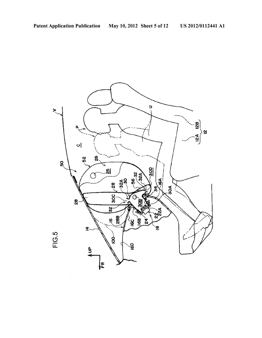 AIRBAG DEVICE - diagram, schematic, and image 06