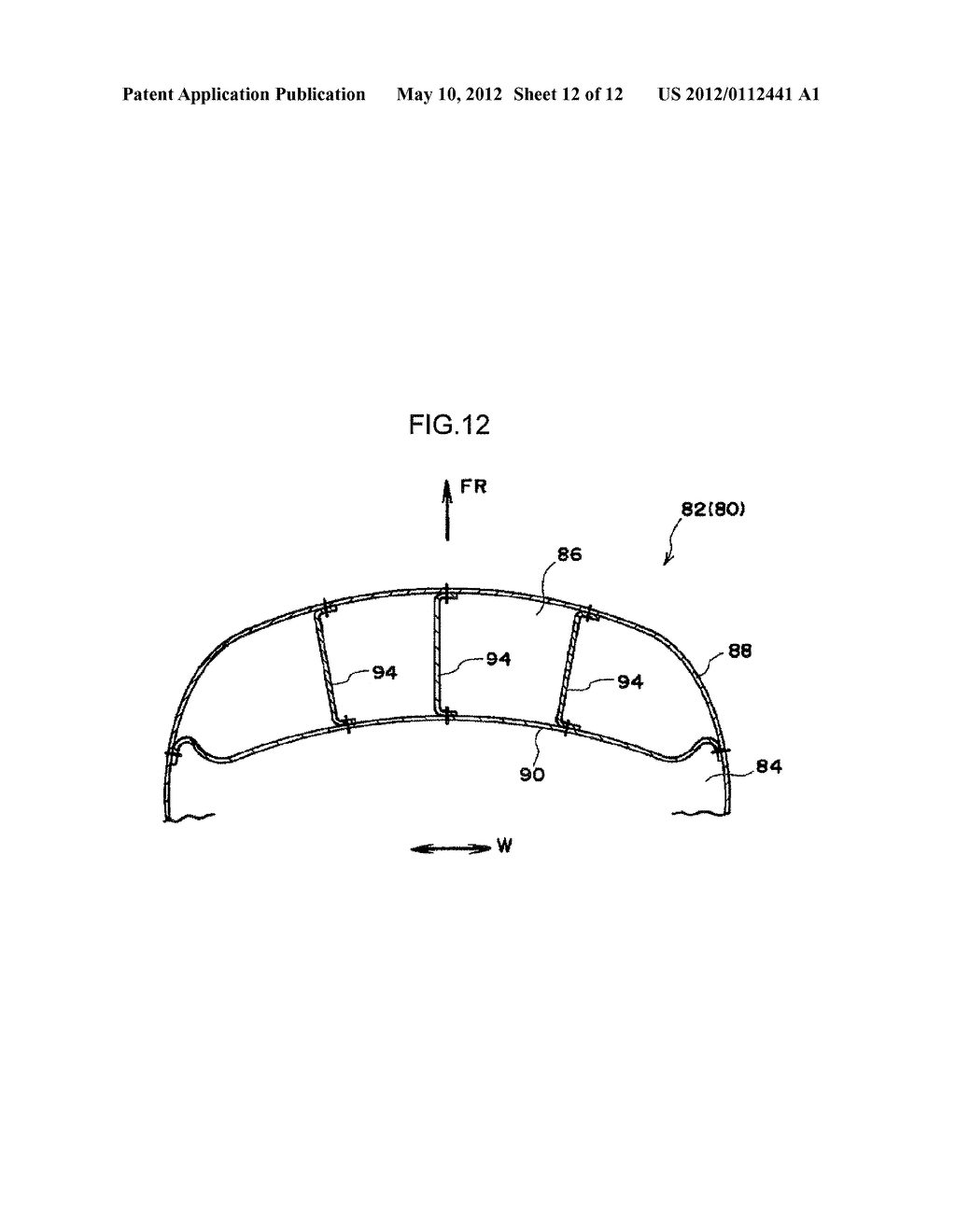 AIRBAG DEVICE - diagram, schematic, and image 13