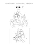 SAFETY BELT FOR RIDING DOUBLE ON TWO-WHEELED VEHICLE diagram and image