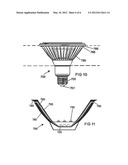 LIGHTING DEVICE WITH SPATIALLY SEGREGATED PRIMARY AND SECONDARY EMITTERS diagram and image