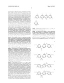 MATERIAL FOR ORGANIC ELECTROLUMINESCENCE DEVICE AND ORGANIC     ELECTROLUMINESCENCE DEVICE USING THE SAME diagram and image