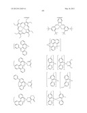 MATERIAL FOR ORGANIC ELECTROLUMINESCENCE DEVICE AND ORGANIC     ELECTROLUMINESCENCE DEVICE USING THE SAME diagram and image