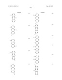 MATERIAL FOR ORGANIC ELECTROLUMINESCENCE DEVICE AND ORGANIC     ELECTROLUMINESCENCE DEVICE USING THE SAME diagram and image