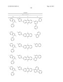 MATERIAL FOR ORGANIC ELECTROLUMINESCENCE DEVICE AND ORGANIC     ELECTROLUMINESCENCE DEVICE USING THE SAME diagram and image